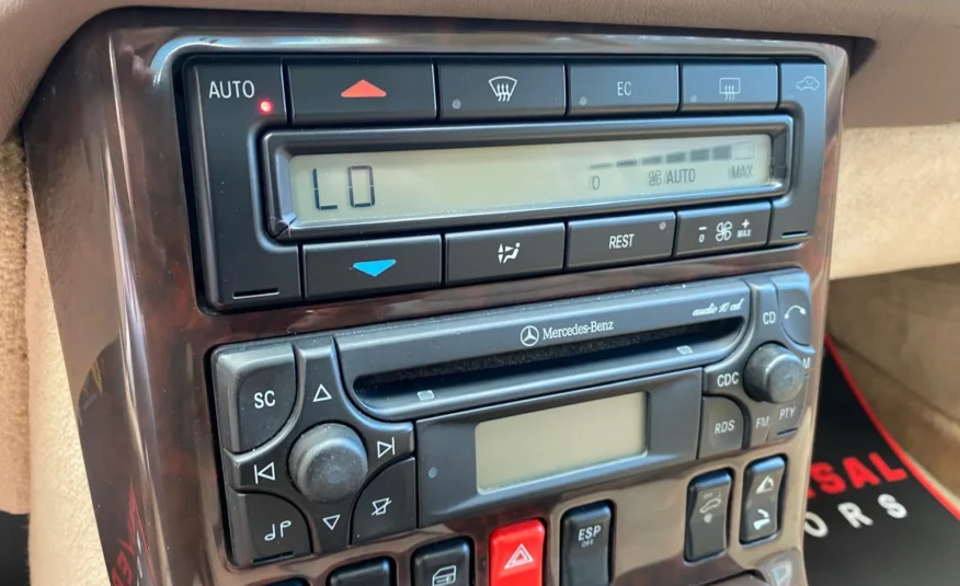 2000 MB SL320 FINAL EDITION W129